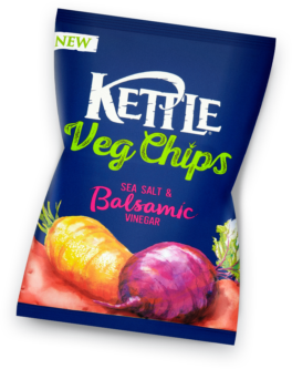 Sea Salt & Balsamic Vinegar Veg Chips